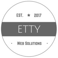 Etty Web Solutions Logo Kelowna web design and digital marketing